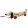 Charlie The Sausage Dog Wooden Pull Toy, thumbnail 3 of 4