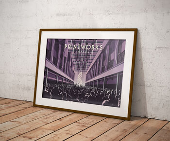 Printworks London Travel Poster Art Print, 5 of 8