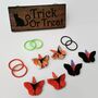 Halloween Fabric, Origami Butterflies, Hair Clip/Bands, thumbnail 8 of 11
