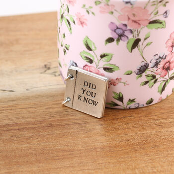 Personalised Romantic Valentines Keepsake Mini Folding Pewter Card, 5 of 6