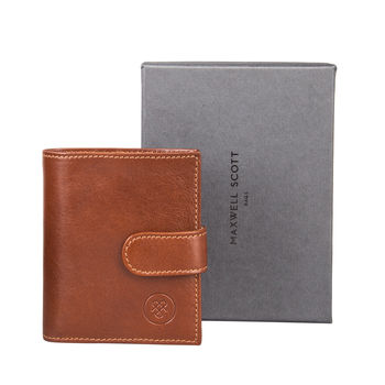 Personalised Luxury Small Leather Wallet. 'The Pietre', 2 of 12