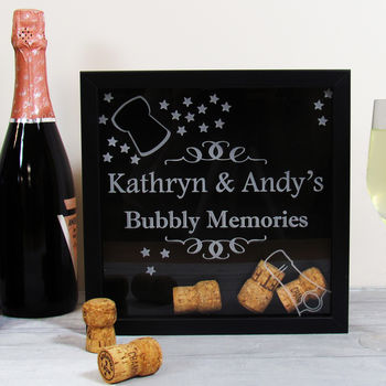 Personalised Champagne Cork Collection Box, 2 of 5