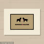 Personalised Springer Spaniel Print For One Or Two Dogs, thumbnail 8 of 9
