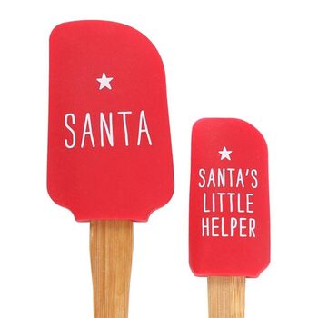 Santa's Helper Silicone Spatula Set, 3 of 3