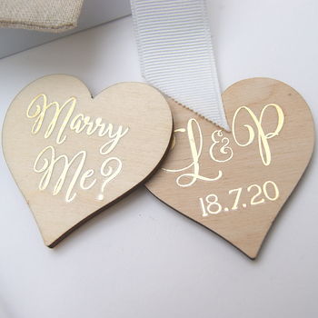 Will You Marry Me Personalised Proposal Keepsake Gift, 7 of 11