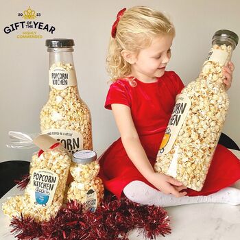 Giant 'Money Box' Gourmet Popcorn Bottle Sweet, 2 of 5