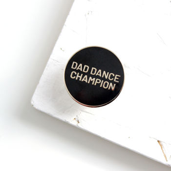 Dad Dance Champion Enamel Pin, 3 of 4