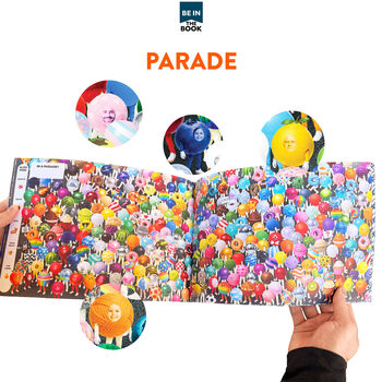 Personalised Daddy Photo Gift Book 'Wonder Where’s Dad And Three Children?', 6 of 10