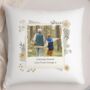 Personalised Wild Flowers Photo Upload Cushion, thumbnail 4 of 4