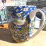 Set Of Six Aspen Mugs In Blue Strawberry Thief Design, thumbnail 10 of 12