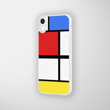 Personalised Mondrian iPhone Case, 4 of 5