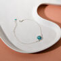 Sterling Silver Turquoise Bracelet, thumbnail 4 of 7