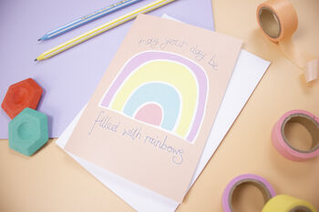 Special Day Rainbow Kids Birthday Card, 3 of 4