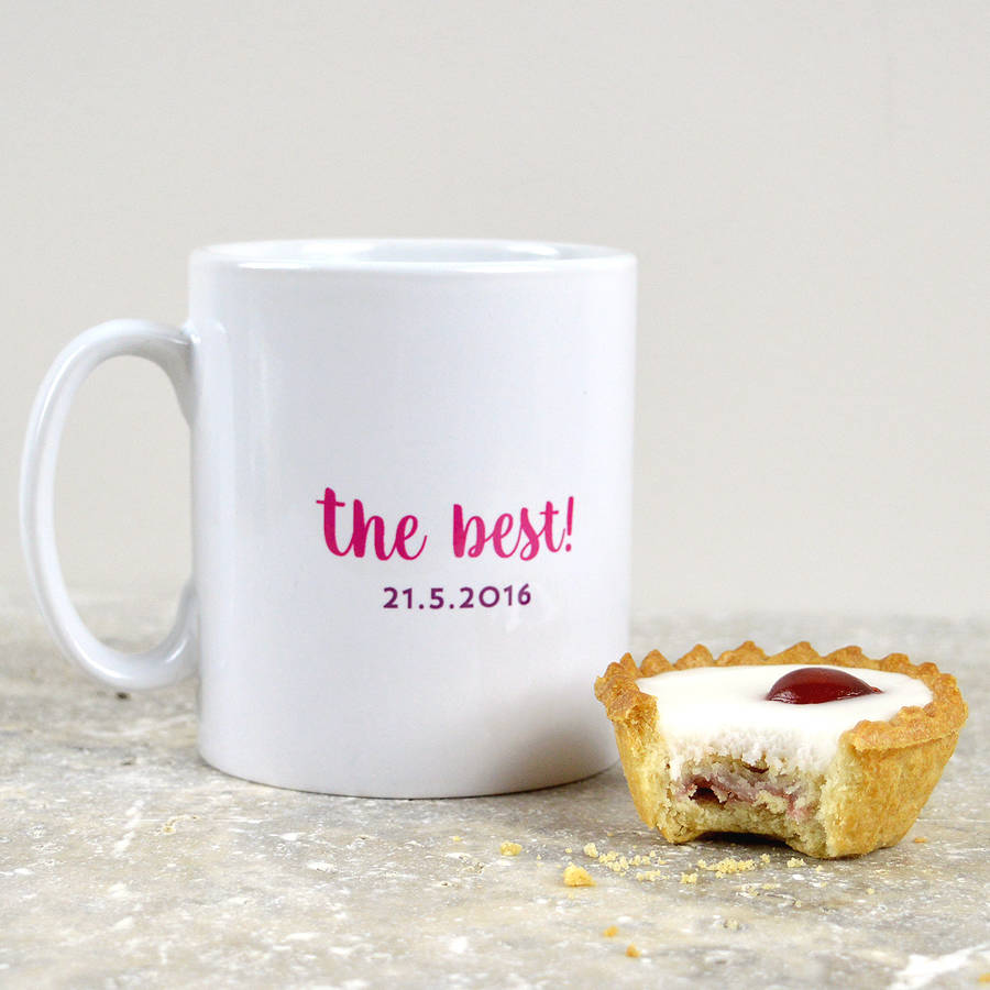 Personalised 'Magnificent' Maid Of Honour Mug By Pink and Turquoise