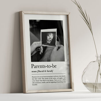 Personalised Parents To Be Print, Gift For New Parents, 5 of 7