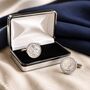 Luxury 70th Birthday Sixpence Cufflinks, thumbnail 2 of 8