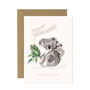 Koala Bear Hugs Card, thumbnail 2 of 2