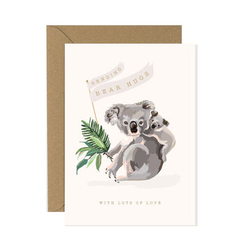 Koala Bear Hugs Card, 2 of 2