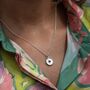 Jammie Dodger Necklace, Sterling Silver Or Gold Plated, thumbnail 3 of 12