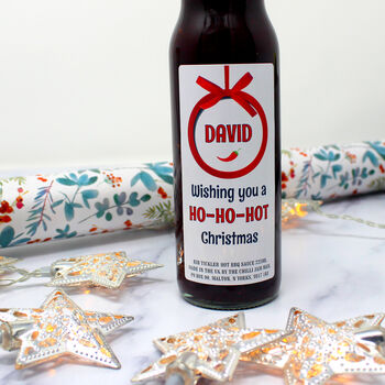 'Ho Ho Hot Christmas' Chilli Sauce Gift Set, 2 of 6