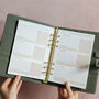 Personalised Ring Binder/Lifestyle Weekly Planner, thumbnail 1 of 11