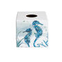 Tissue Box Cover Wooden Seahorse, thumbnail 2 of 4