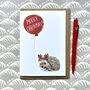 Hedgehog Christmas Card, thumbnail 1 of 2