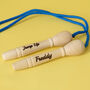 Personalised Blue Skipping Rope, thumbnail 1 of 4
