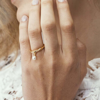 Pearl Drop Ring, 12 of 12