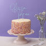 Personalised Decorative Birthday Age Cake Topper, thumbnail 5 of 10