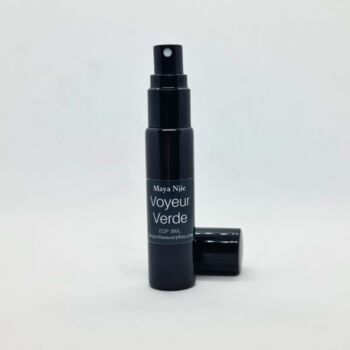 Voyeur Verde By Maya Njie | 8ml Green Leather Travel Perfume, 2 of 5