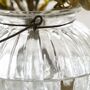 Ribbed Glass Hanging Lantern, thumbnail 4 of 6