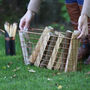 Copper Wire Log Basket, thumbnail 1 of 5