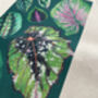 Illustrated Teal Houseplants Cotton Bag, thumbnail 2 of 3