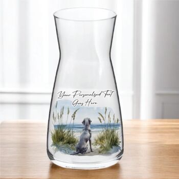 Personalised Weimaraner Dog Beach Walk Collection, 8 of 8