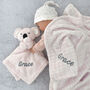 Personalised Pink Koala Comforter And Blanket Set, thumbnail 3 of 7