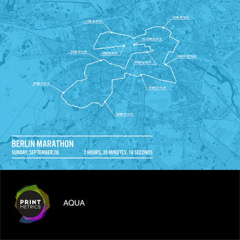 Personalised Berlin Marathon Poster, 12 of 12