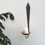 Iron And Copper Fusion Wall Sconce, thumbnail 7 of 9