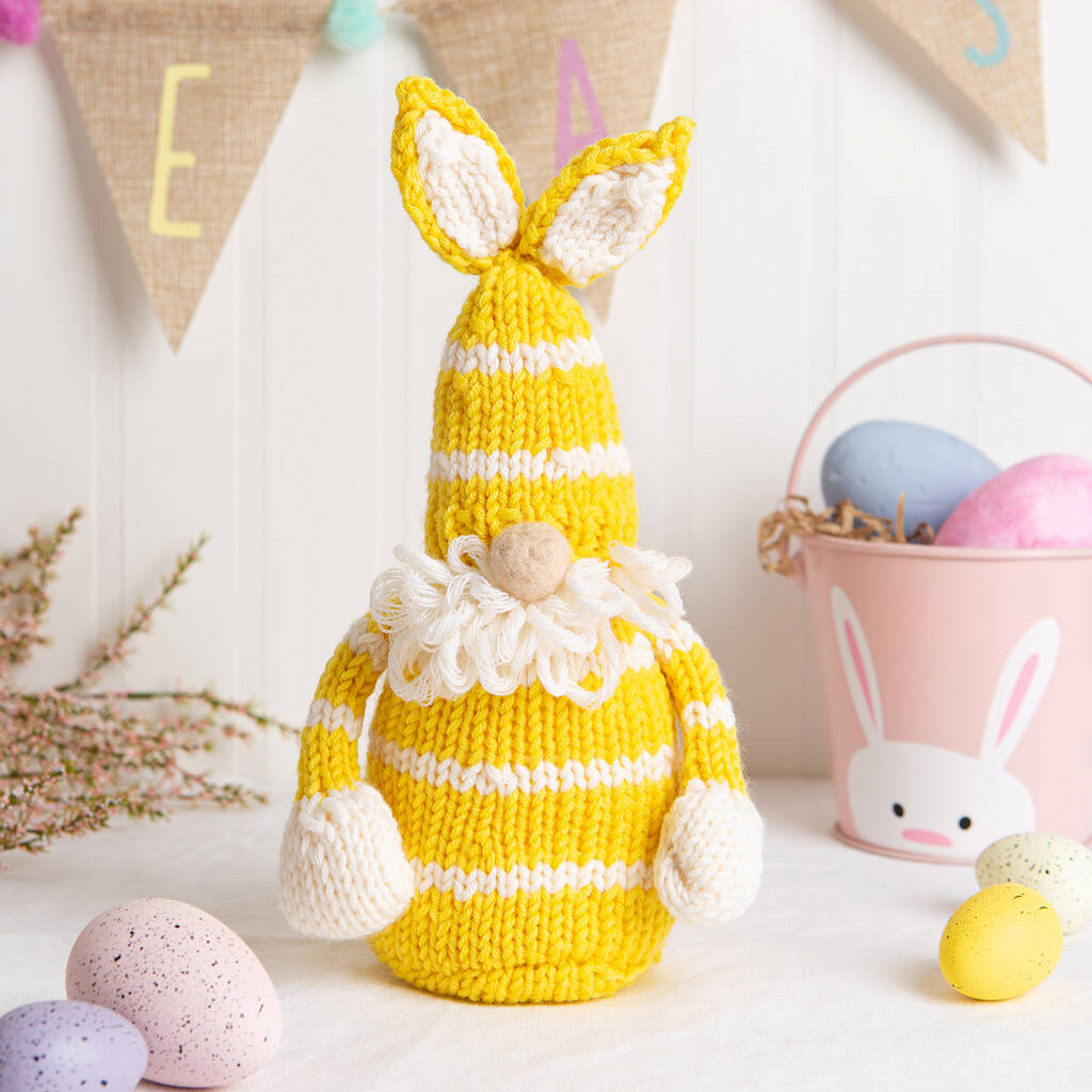 Easter Gonk Easy Knitting Kit, 1 of 9