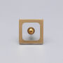 G Decor Elton Transparent Charm Gold And Glass Pull Knobs, thumbnail 2 of 4