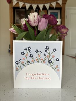 Congratulations You Are Amazing Card, 2 of 2