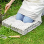 Striped Garden Kneeling Pad, thumbnail 3 of 7