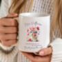 Teacher Thank You Mug – Personalised Floral Gift With Quote, thumbnail 5 of 10