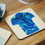 Personalised Football Shirt Coaster, thumbnail 10 of 11