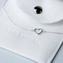 Sterling Silver Dainty Heart Charm Bracelet, thumbnail 4 of 6