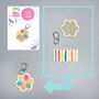 Make Your Own Flower Cross Stitch Keyring, thumbnail 3 of 6