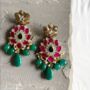 Safiya 18k Gold Plated Earrings, thumbnail 4 of 4