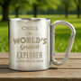 Personalised 'The World's Greatest' Stainless Steel Mug, thumbnail 2 of 4
