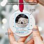 Personalised Pet Memorial Photo Ornament Personlised Name, thumbnail 7 of 7