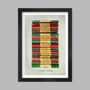 Classic Tigers Leicester Tigers Rugby Poster Print, thumbnail 1 of 4